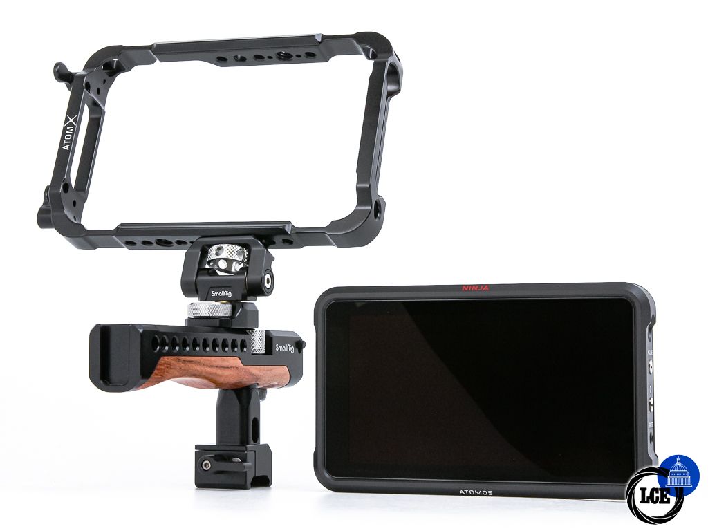 Atomos Ninja V + SmallRig Cage & Top Handle