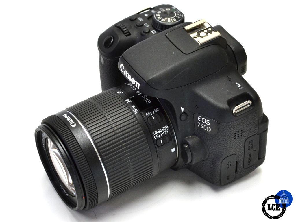 Canon EOS 750D + 18-55mm 