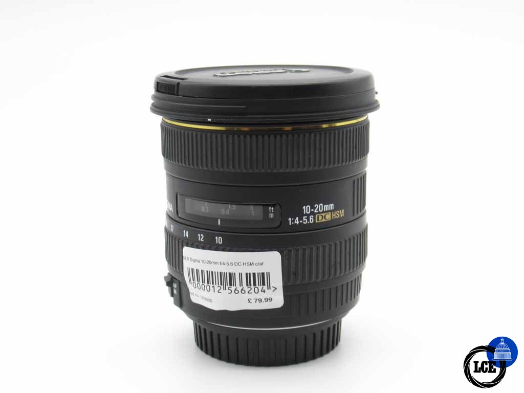 Sigma 10-20mm f/4-5.6 EX DC HSM (Canon Fitting) 