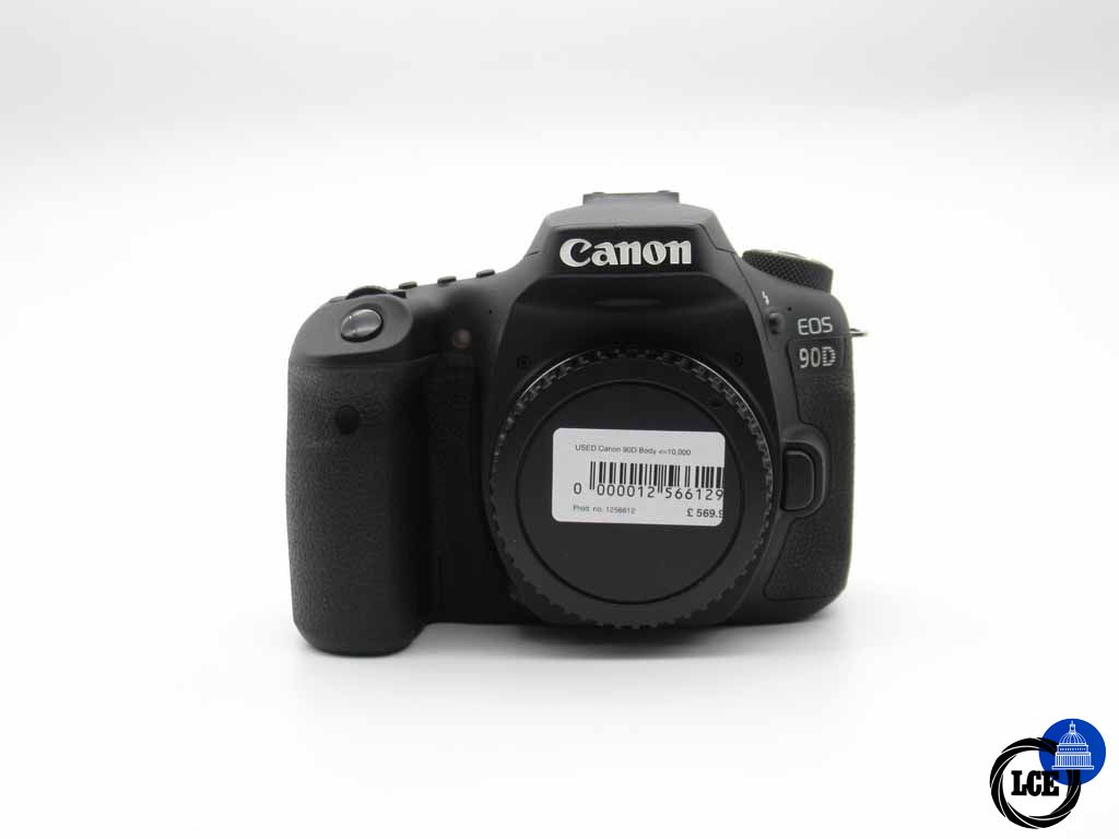 Canon EOS 90D Body (<10,000 Shutter Actuations) 