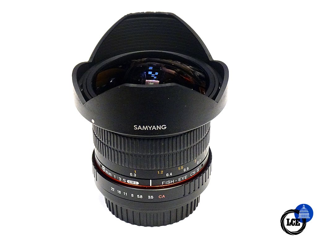 Samyang Samyang 8mm Fisheye CS II CAF