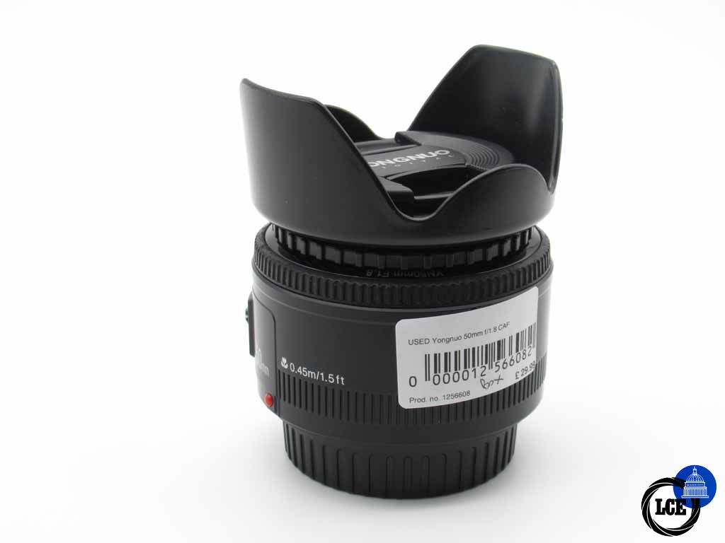 Yongnuo 50mm f/1.8 canon  EF