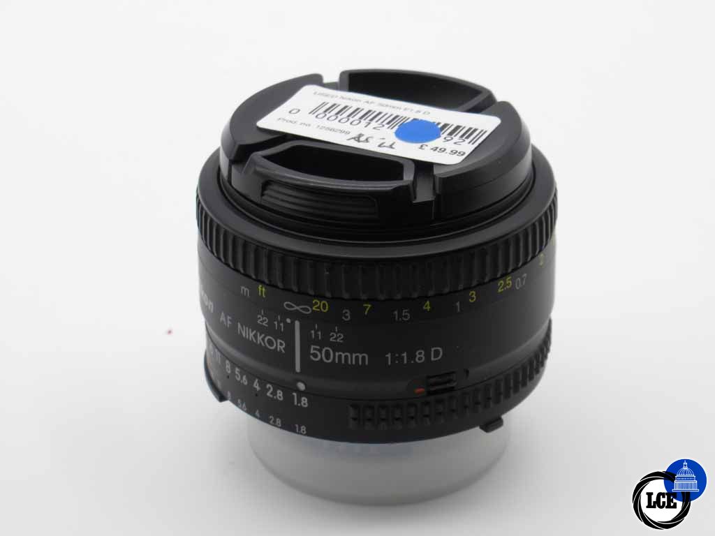 Nikon AF 50mm f/1.8D 