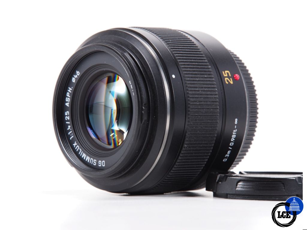 Panasonic 25mm F1.4 M4/3rds