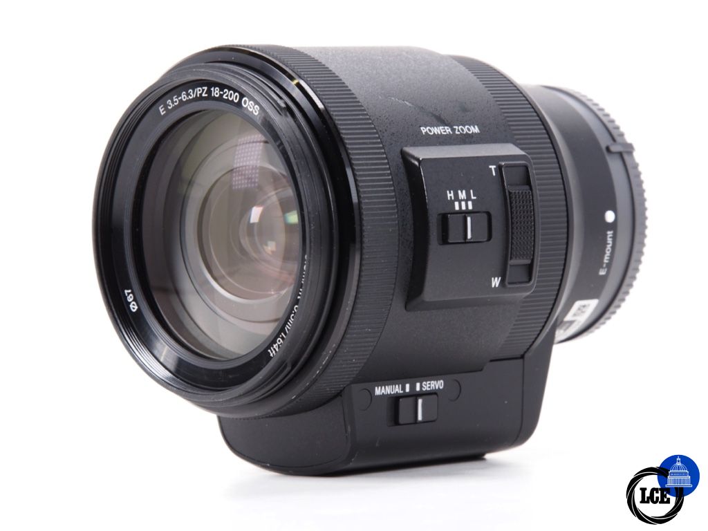 Sony E 18-200mm F3.5-6.3 Powerzoom OSS