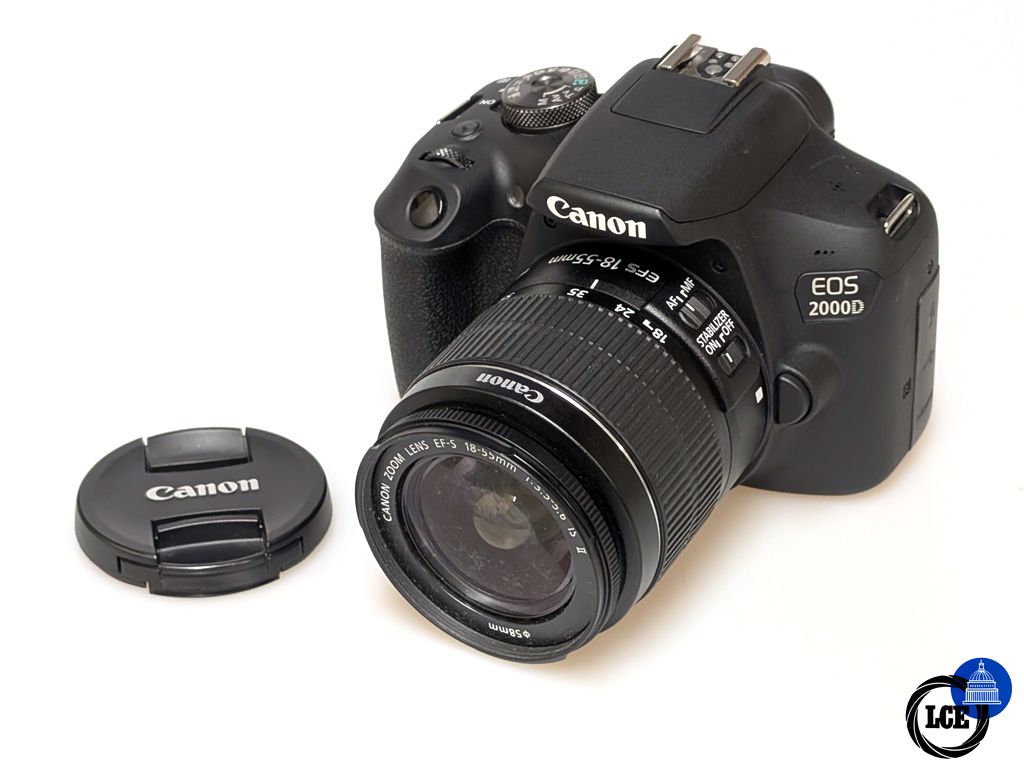 Canon EOS 2000D + 18-55mm IS Canon EOS 2000D + 18-55mm IS