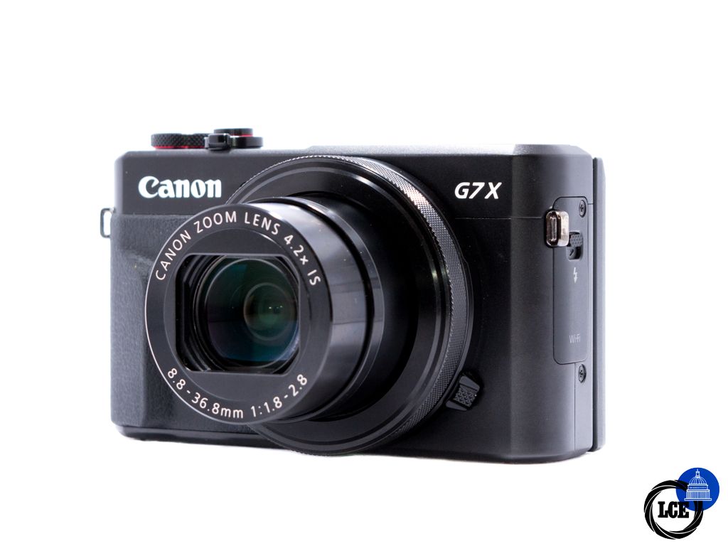 Canon Powershot G7X MKII + case Canon Powershot G7X MKII + case