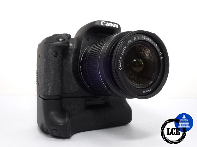 Canon EOS 650D + BG-E8 + 18-55mm IS II