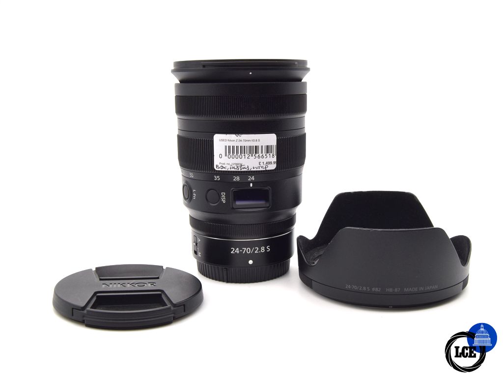 Nikon Z 24-70mm f/2.8 S Nikon Z 24-70mm f/2.8 S