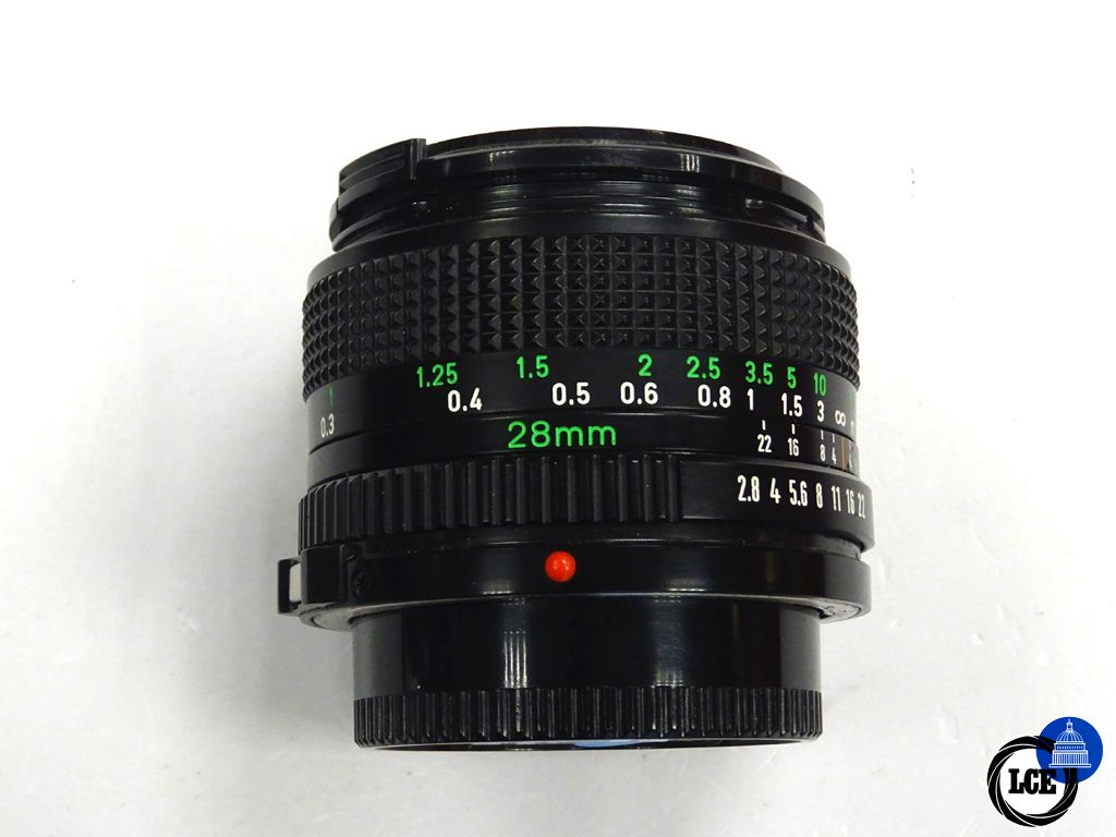 Canon FD 28mm f2.8