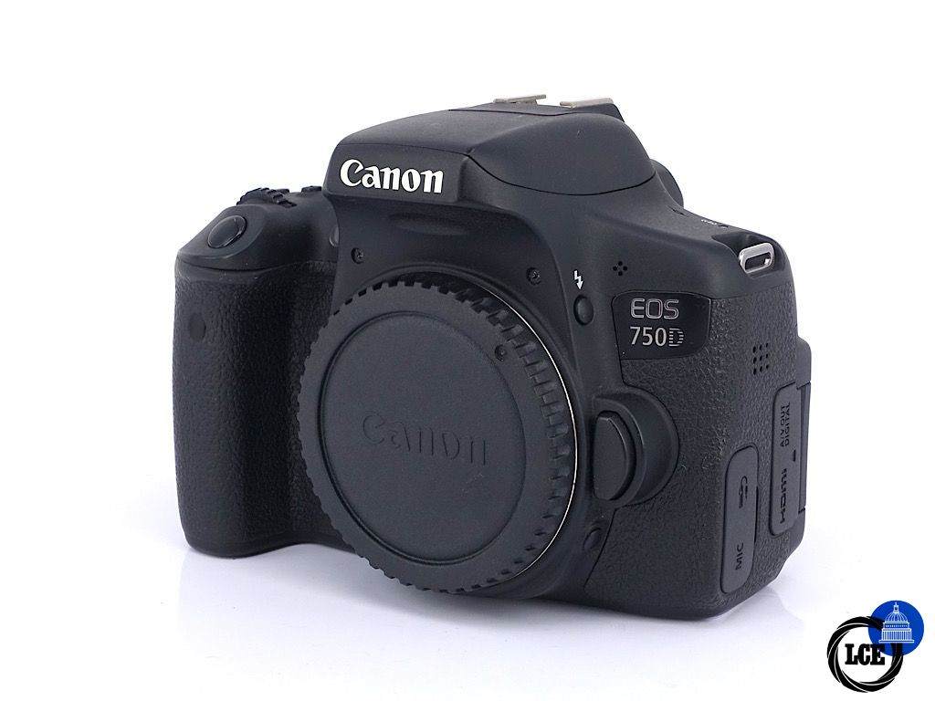 Canon EOS 750D Body - Boxed | 4* Canon EOS 750D Body - Boxed | 4*