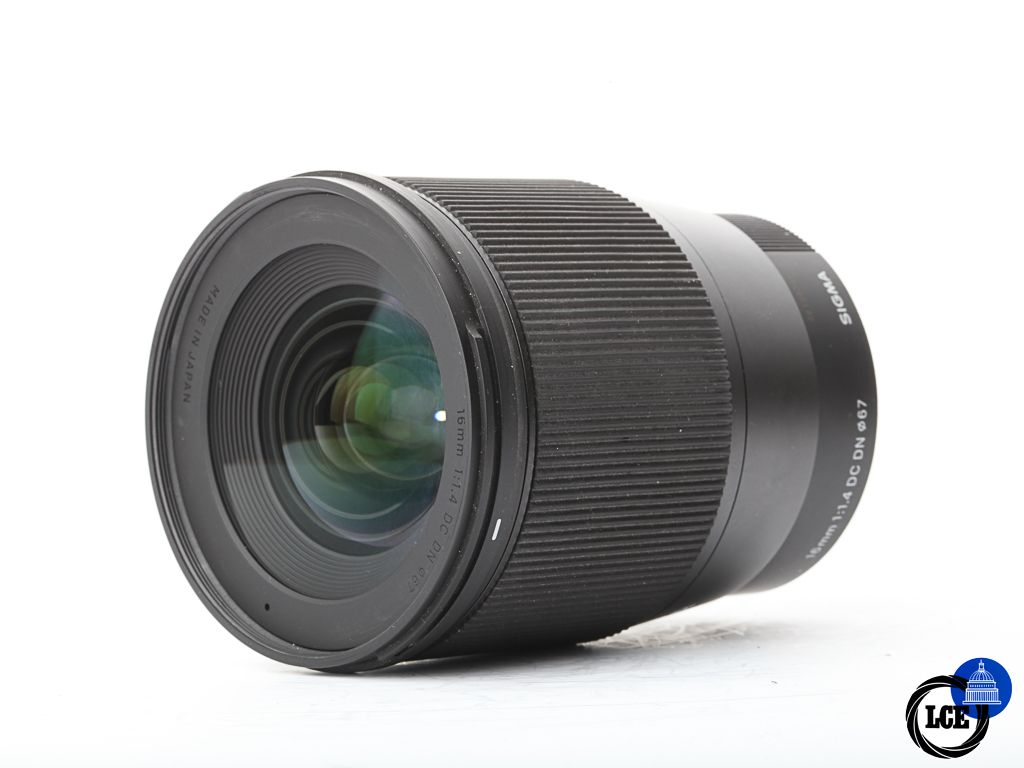 Sigma 16MM F1.4 DC DN SONY E | 10113964 Sigma 16MM F1.4 DC DN SONY E | 10113964
