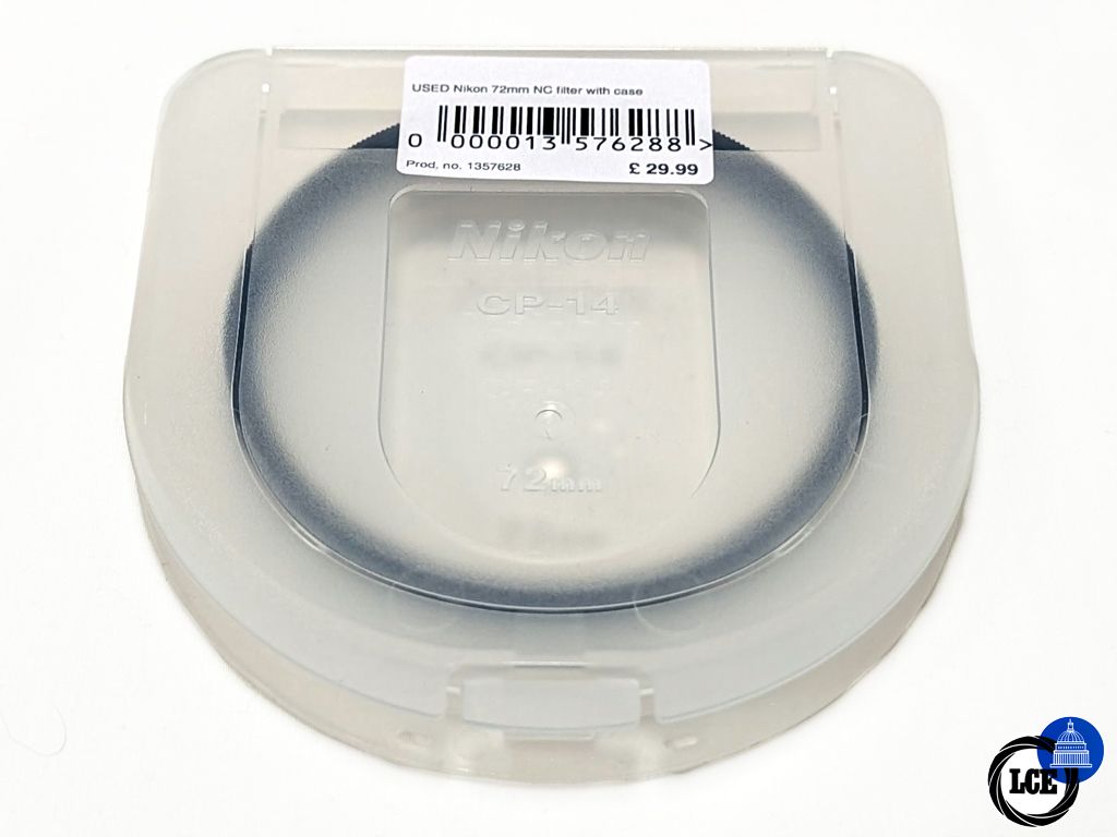 Nikon 72mm Neutral Colour Filter Nikon 72mm Neutral Colour Filter