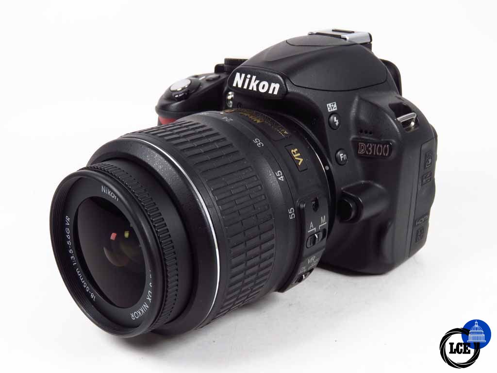 Nikon D3100 c/w 18-55mm
