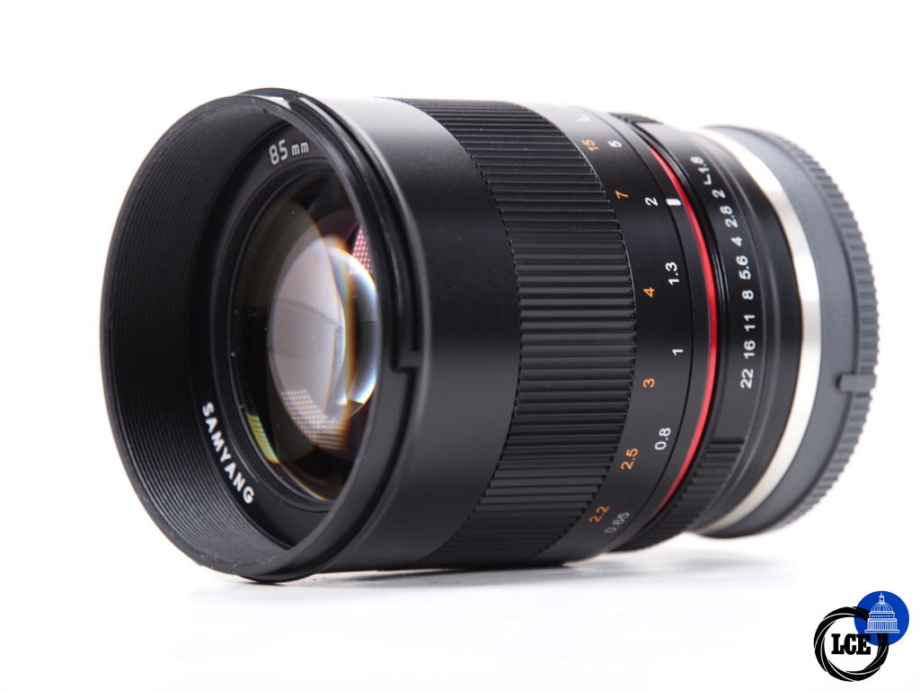Samyang 85mm F1.8, Sony E (Manual focus) APSC