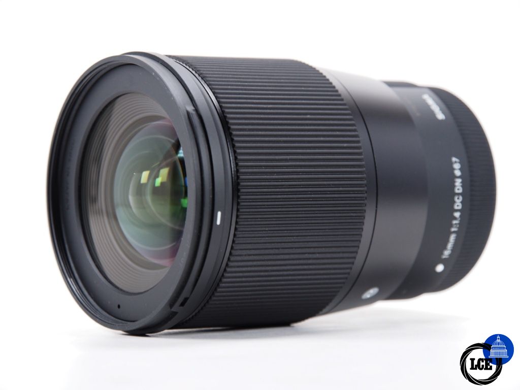 Sigma 16mm F1.4 DC DN, Canon EF-M