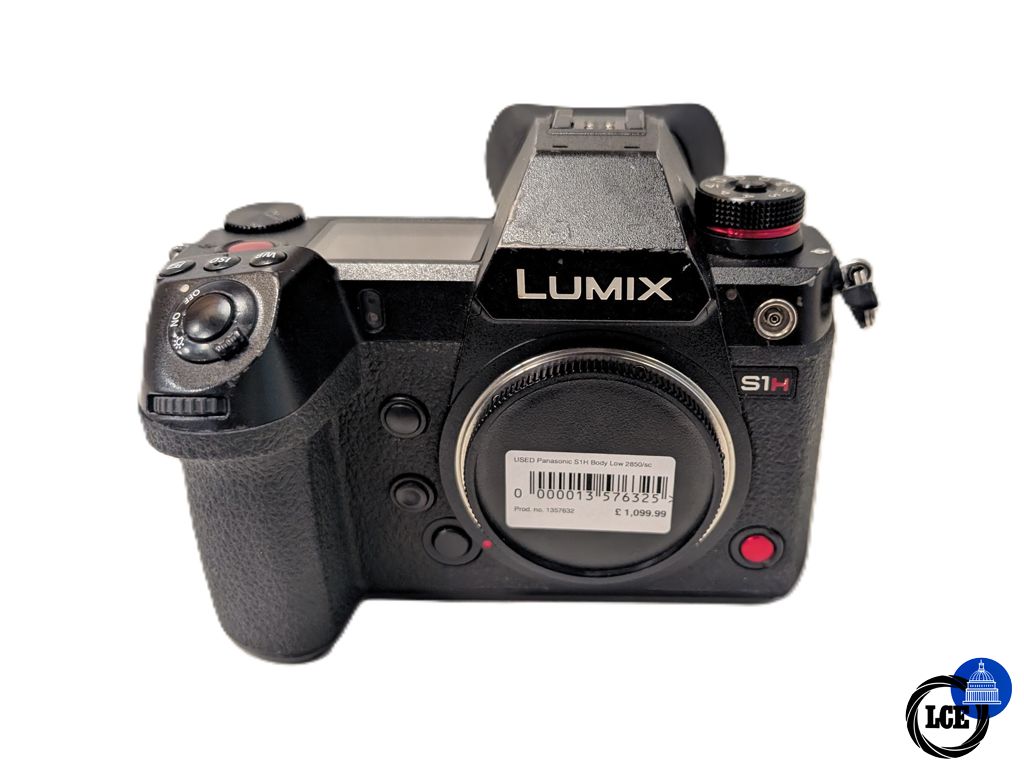 Panasonic S1H Body - Low 2850 Shutter Count 