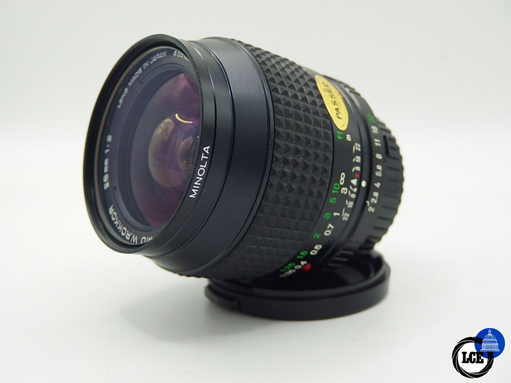 Minolta 28mm F2 MD W,ROKKOR