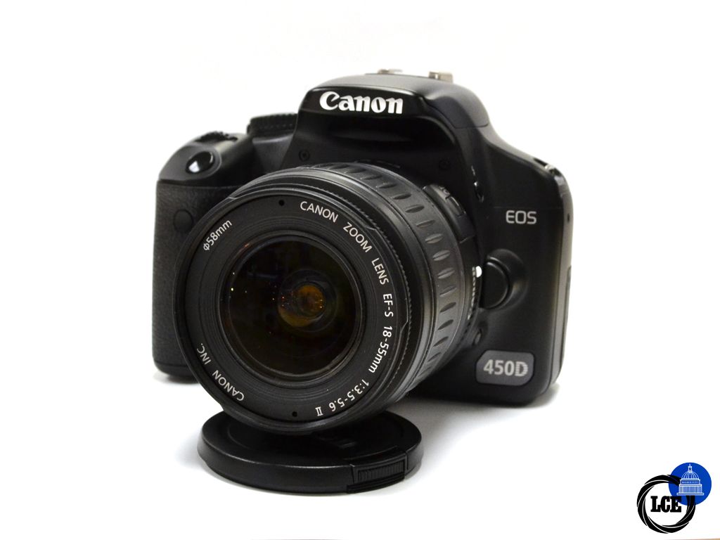 Canon EOS 450D + 18-55mm Kit