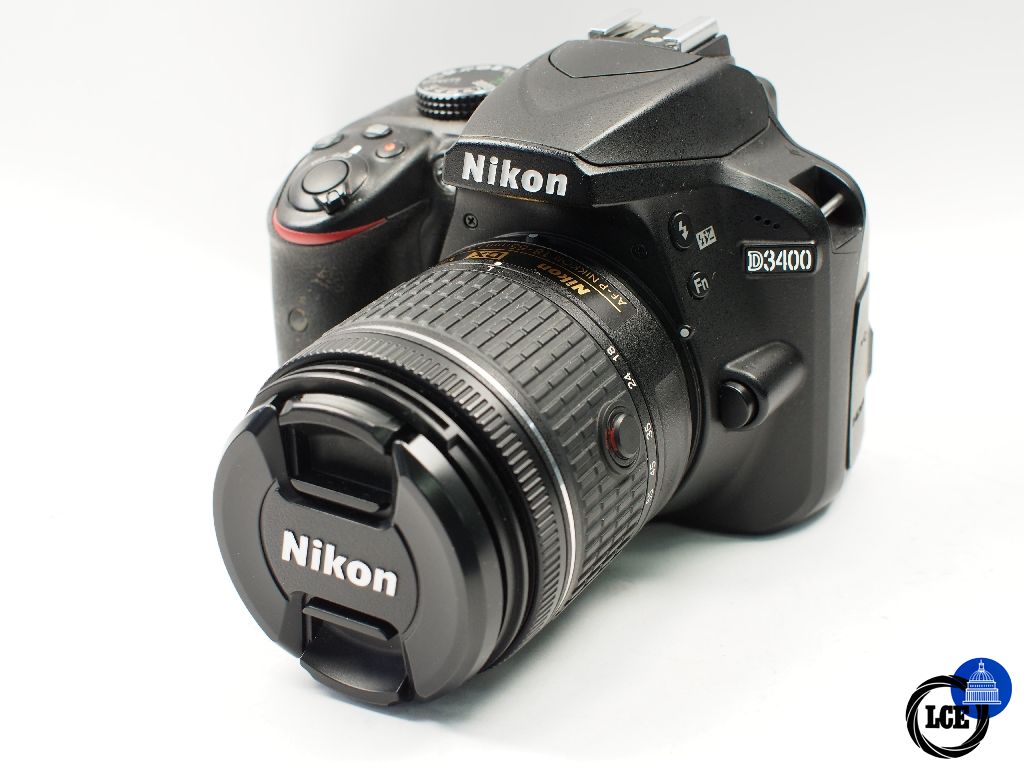 Nikon D3400 + 18-55mm AF-P VR shutter count 4942