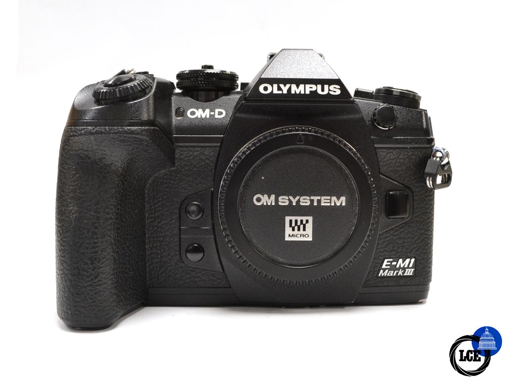 Olympus OM-D E-M1 Mk III Body Black *10K Actuations!*