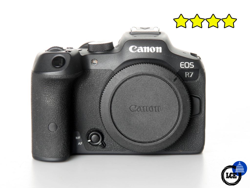 Canon EOS R7 Body (BOXED) Low Shutter Count 4k