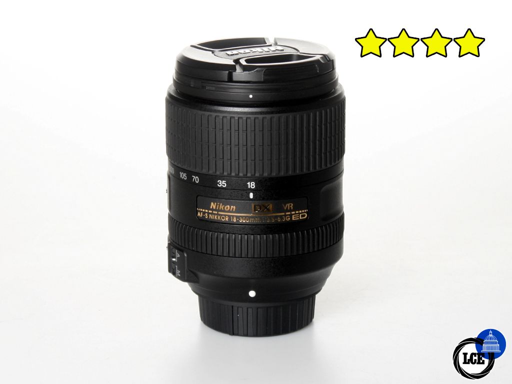 Nikon 18-300mm f/3.5-6.3G ED VR AF-S DX (BOXED) with Hood Nikon 18-300mm f/3.5-6.3G ED VR AF-S DX (BOXED) with Hood