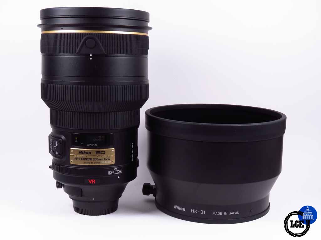 Nikon 200mm f2 AFS VR ED
