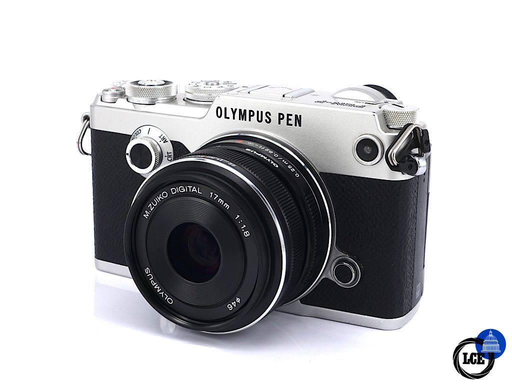 Olympus Pen-F Silver + 17mm F1.8 - Boxed | 5*