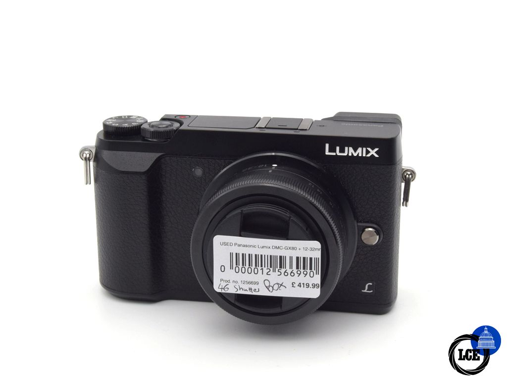 Panasonic DMC-GX80 + 12-32mm Mega OIS (46 Shutter Actuations) Panasonic DMC-GX80 + 12-32mm Mega OIS (46 Shutter Actuations)