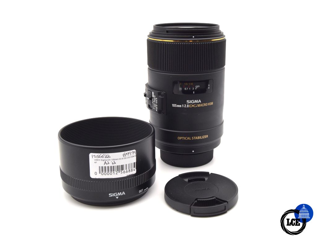 Sigma EX 105mm f/2.8 DG OS HSM Macro N/AF