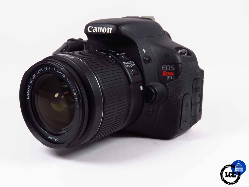 Canon EOS Rebel T3i c/w 18-55