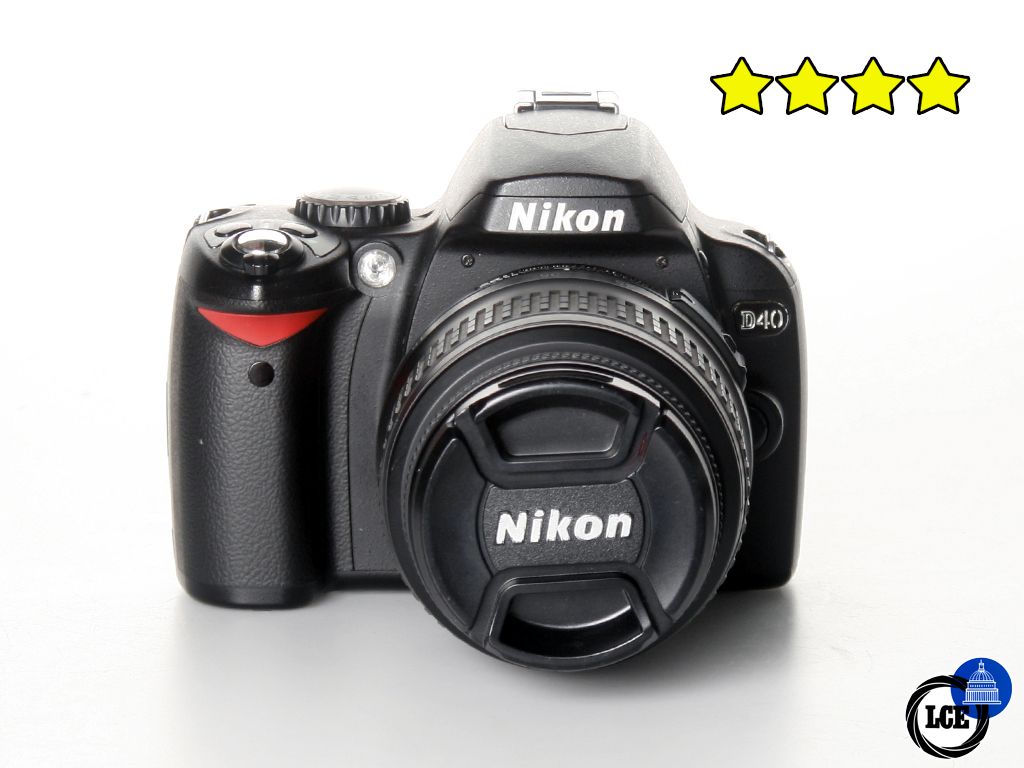 Nikon D40+18-55mm II (Low Shutter Count 4,373)