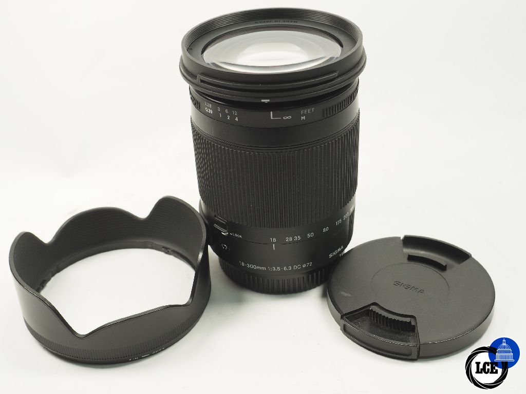 Sigma EF-S 18-300mm f3.5-6.3 DC C