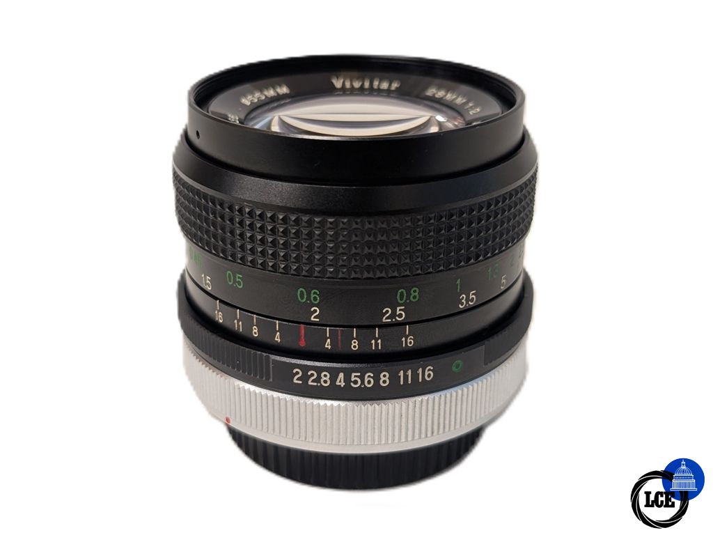 Vivitar 28mm F2 Canon FD mount