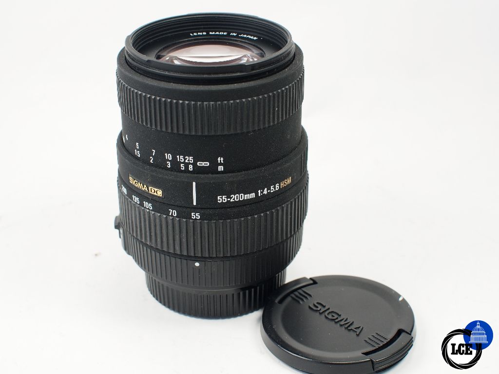 Sigma EFS 55-200mm f4-5.6 DC HSM