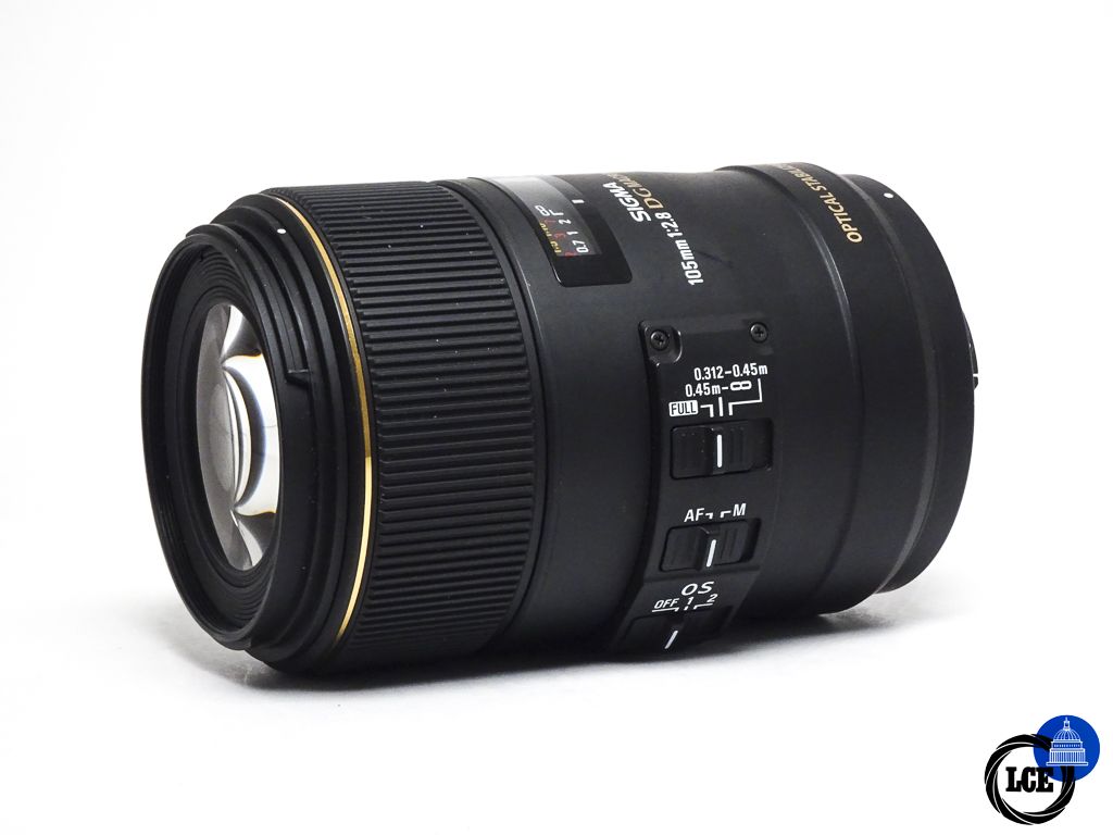 Sigma 105mm f/2.8 OS HSM Macro - Nikon F fit Sigma 105mm f/2.8 OS HSM Macro - Nikon F fit