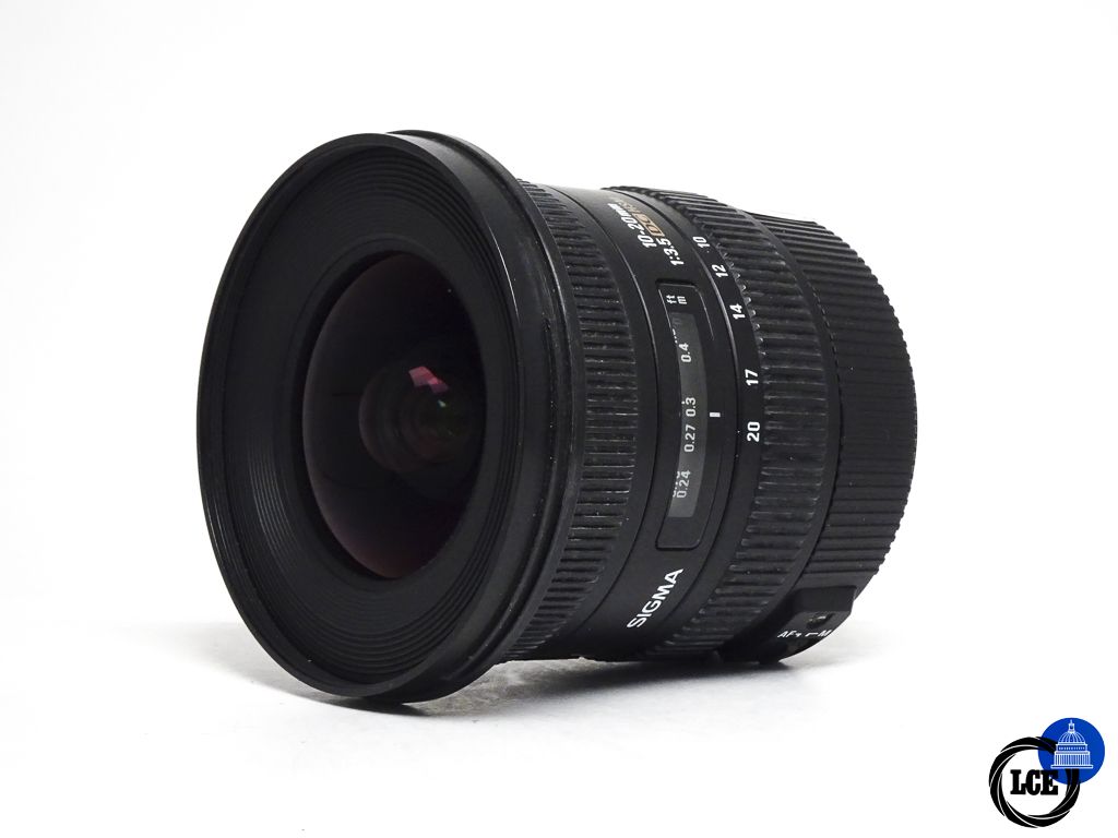 Sigma 10-20mm f/3.5 DC EX HSM - Canon EF fit Sigma 10-20mm f/3.5 DC EX HSM - Canon EF fit