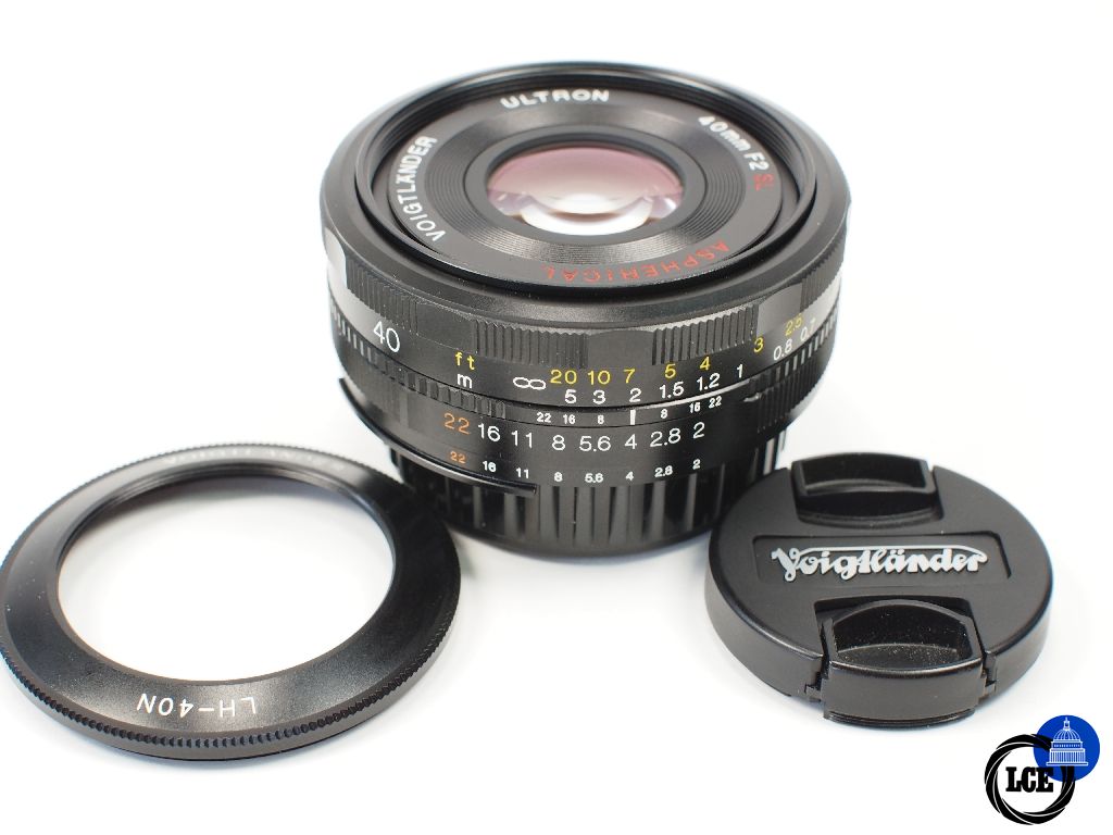 Voigtlander FX 40mm F2.0 Ultron II (F Mount)