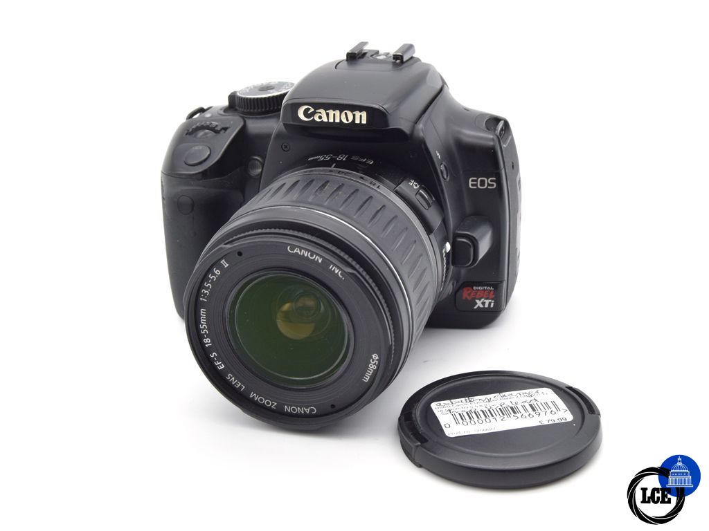 Canon EOS Rebel XTi + EF-S 18-55mm f/3.5-5.6 II 