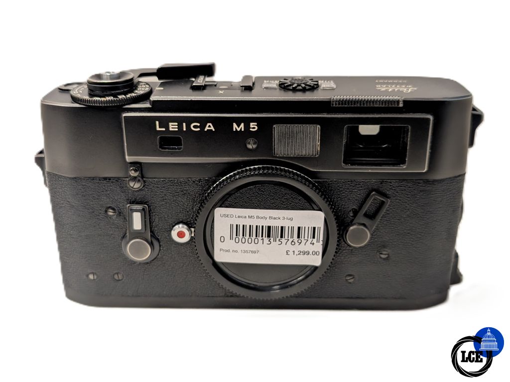 Leica M5 Body Black 3-Lug 