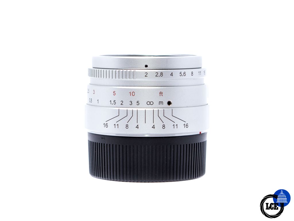7Artisans 35mm f2 Silver - Leica M fitting *Boxed*