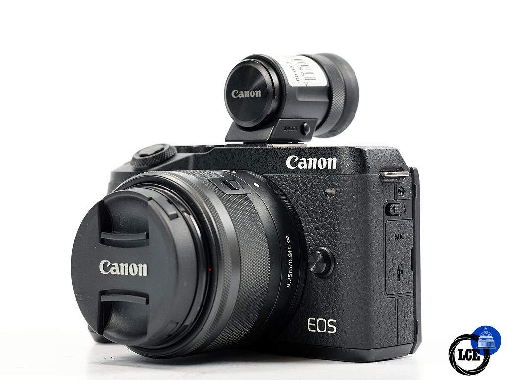 Canon EOS M6 II +15-45mm & EVF-DC2 *Boxed* *6K shutter* | 1276921