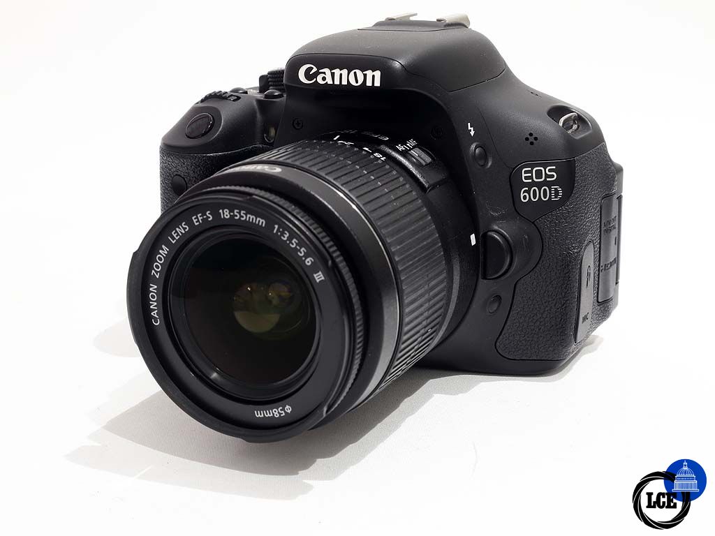 Canon EOS 600D + 18-55mm