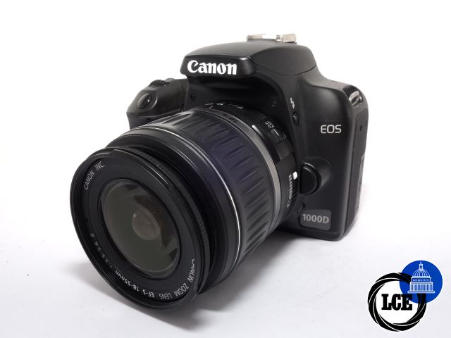 Canon EOS 1000D + 18-55mm II