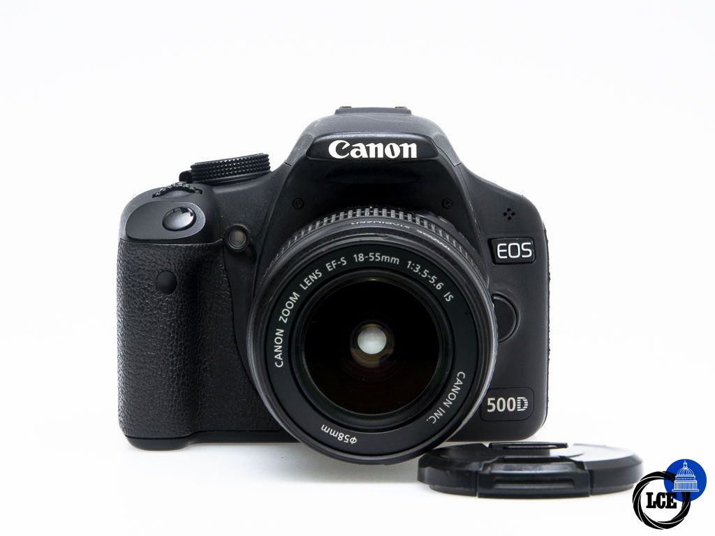 Canon EOS 500D + 18-55mm f/3.5-5.6 IS 