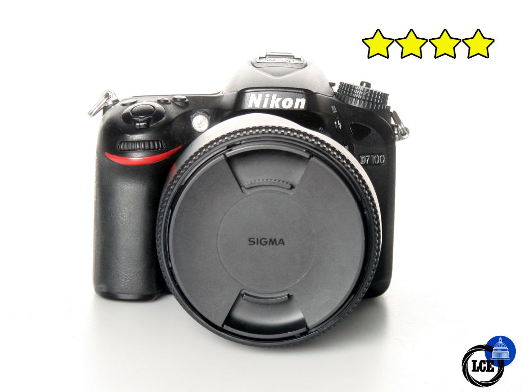 Nikon D7100+Sigma 17-50mm f2.8 (Shutter Count 42,100)