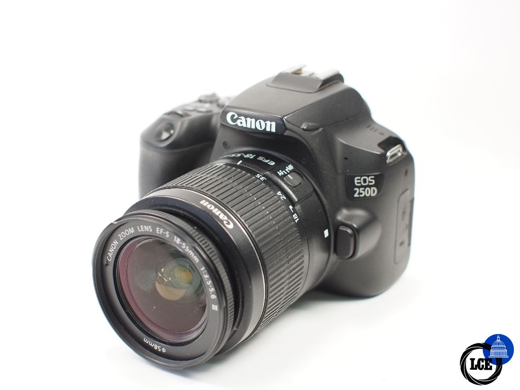 Canon EOS 250D + 18-55mm F3.5-5.6 III Canon EOS 250D + 18-55mm F3.5-5.6 III