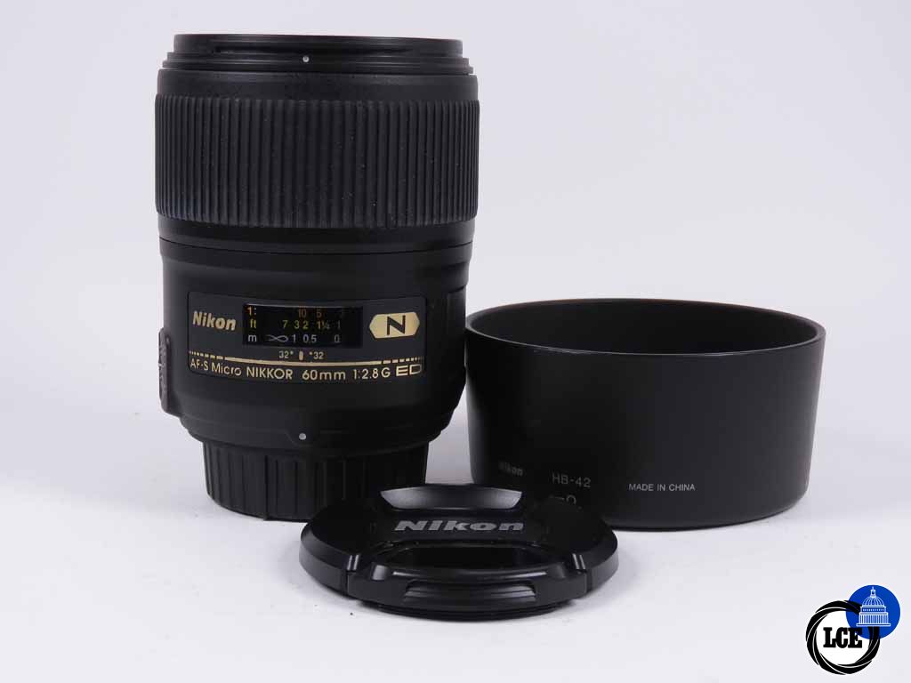 Nikon 60mm f2.8 AFS Micro Nikkor Nano Coat