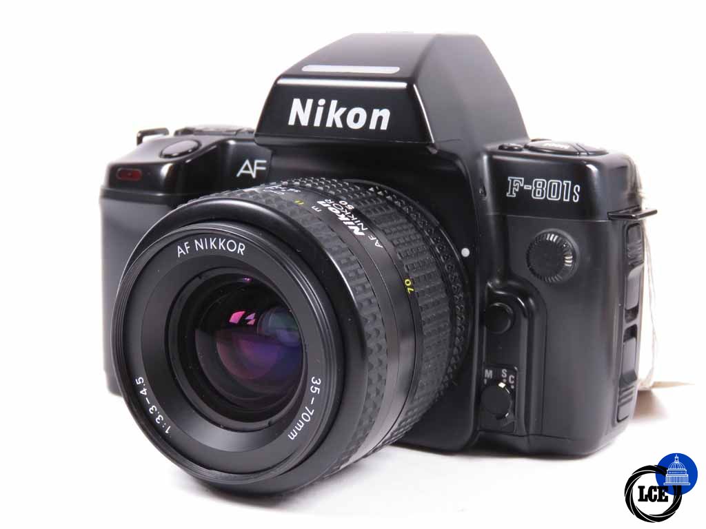 Nikon F801s c/w 35-70